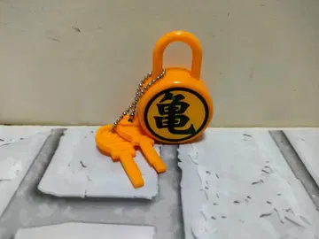 진귀한! 드래곤볼 거북이 자물쇠 마스코트 키링 약 4cm