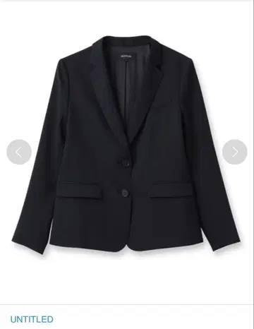 새상품 택 포함 UNTITLED 블랙 자켓