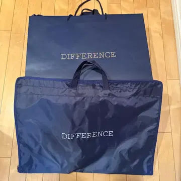 DIFFERENCE 수트 커버 백 네이비