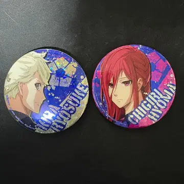 블루 록 요시라 료스케 치기리 효마 홀로그램 캔뱃지