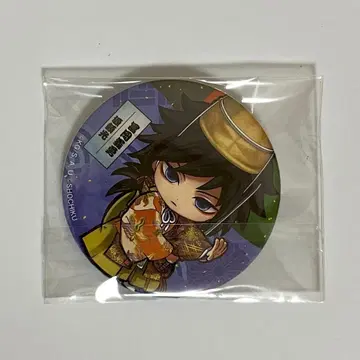 귀멸의 칼날 토미오카 기유 교토 남좌 가부키노야카타 캔뱃지