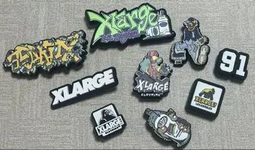 XLARGE x crocs 콜라보 지비츠 [ 9종 ]