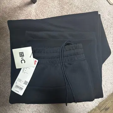 유니클로C 맨투맨 와이드 팬츠 사이즈 L