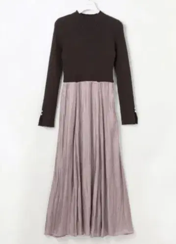 any SiS 애니시스 새틴 리브 니트 도킹 원피스 L 사이즈