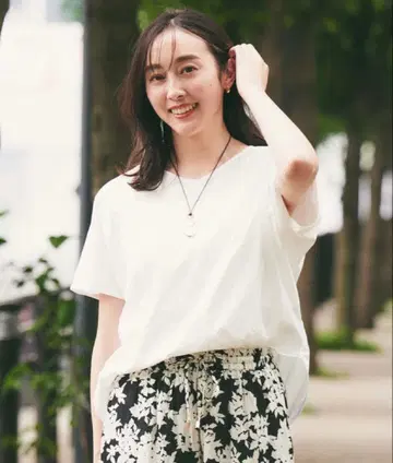 untitled V넥 코튼 풀오버