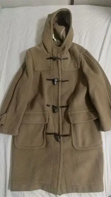 Grenfell 더플 코트 카멜