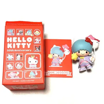 POP MART 산리오 키티 50th 키키 리틀트윈스타