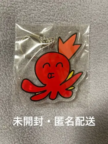 기념품 대머리 문어 새우튀김 군 아크릴 키링 코미디언