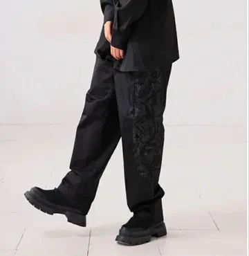 안티카 자카드 팬츠