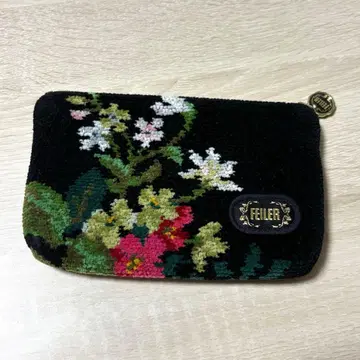 FEILER 꽃무늬 자수 파우치