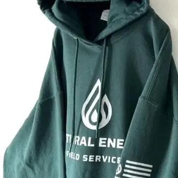 포트&컴퍼니 NEFS 내추럴 에너지 후드티 XL 그린 구제 의류