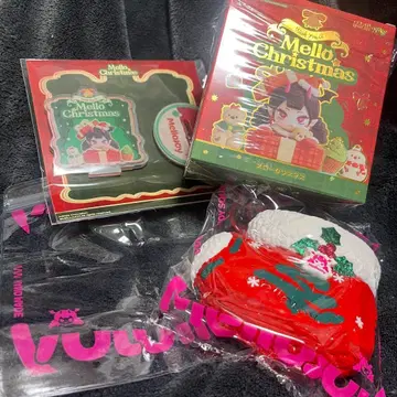 Mellojoy 스퀴즈 메로우 크리스마스 시리즈 크리스마스 삭스