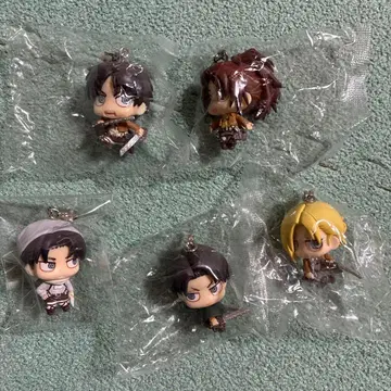 진격의 거인 카라콜레 마스코트 피규어 치비 캐릭터 5종 세트