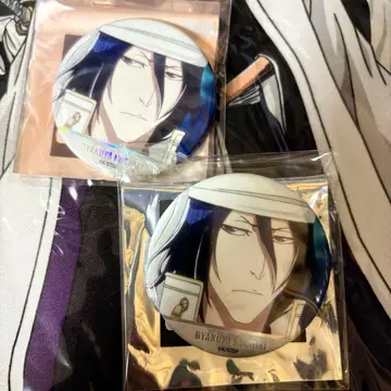 BLEACH 쿠치키 뱌쿠야 캔뱃지