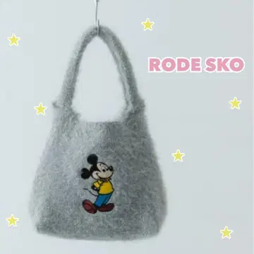 로데스코 MICKEY 라메 니트백 토트백