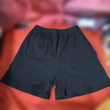 MOUSSY 블랙 리브 숏팬츠