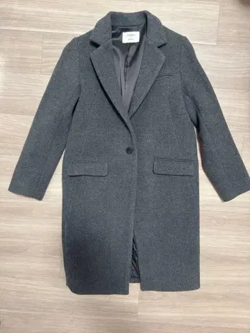 STUDIOUS 그레이 체스터 코트 사이즈 0