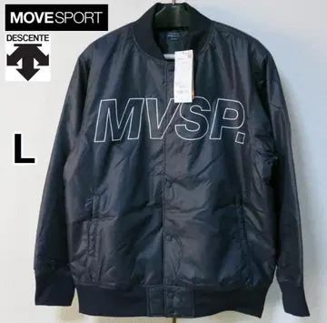 새상품 DESCENTE MOVESPORT 패딩 자켓 네이비 L