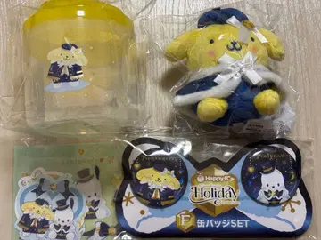 산리오 Happy 복권 폼폼푸딩 세트