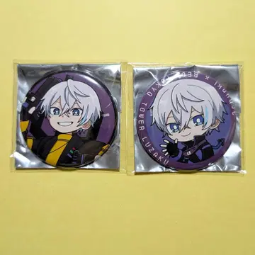 산챤쿠! 자쿠 도쿄 타워 RED 콜라보 캔뱃지 세트 2