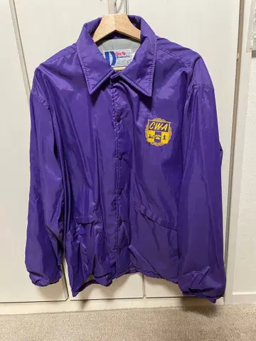 Dunbrooke CWA 나일론 자켓 퍼플 L 사이즈 usa 제조