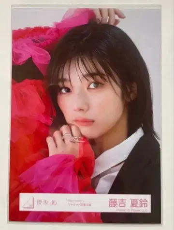 사쿠라자카46 후지요시 카린 Startover! 자켓 사진 의상 요리