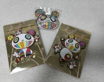 무라카미 다카시 신상 팬더 세트 큐빅 러버 키링 카이카이키키