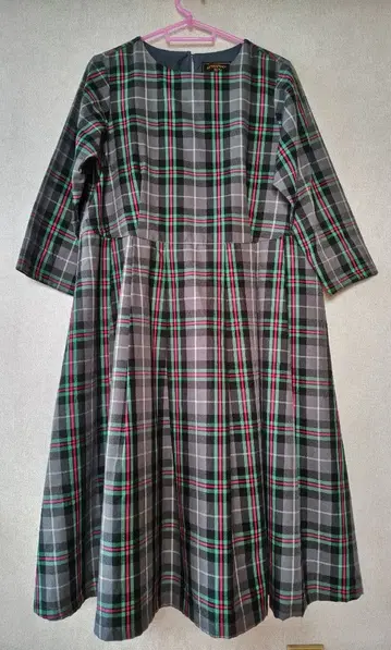 AFTERNOON TEA 애프터눈 티 타탄 체크 원피스