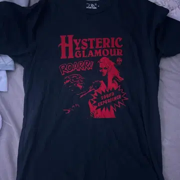 HYSTERIC GLAMOUR 블랙 T셔츠