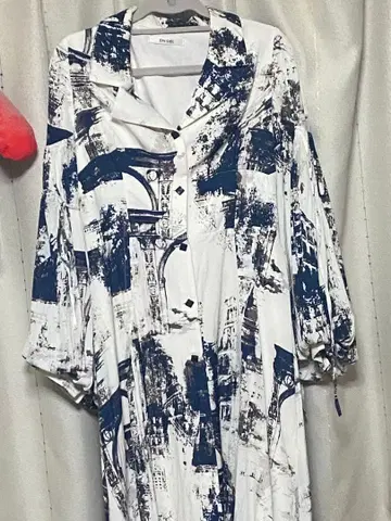 snidel 시티 프린트 원피스 size1