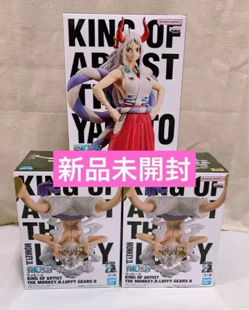 미개봉 새상품 KING OF ARTIST 기어5 루피&야마토 3종 세트