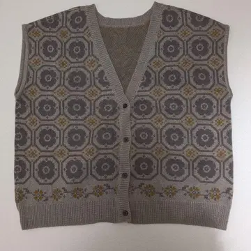 SUN VALLEY 니트 베스트 SN006093