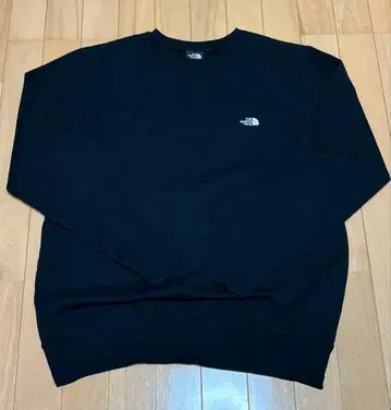 THE NORTH FACE 블랙 맨투맨 L