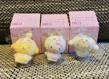 산리오 치이카와 (먼작귀) 하치와레 토끼 시크릿 플로키 마스코트 참