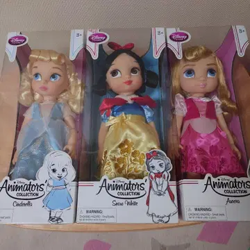 디즈니 애니메이터 컬렉션 3체 애니메이터 인형