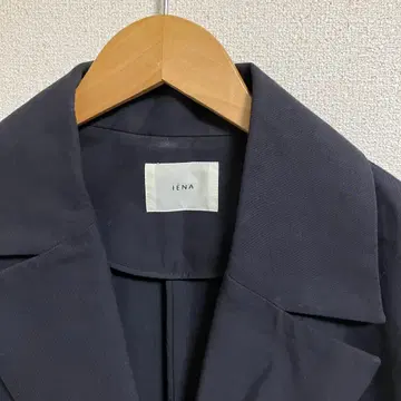 IENA 이에나 오버 사이즈 코트 네이비 일본제 면 100%