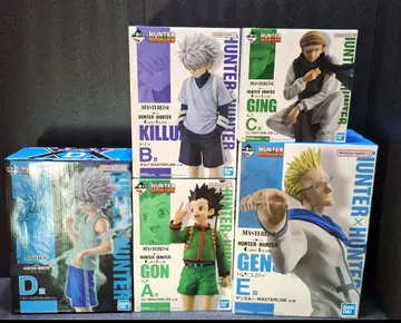 제일복권 HUNTER x HUNTER 피규어 5체 세트