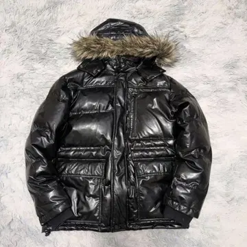 Y2K 퍼 다운 자켓 시크 스타일 페어리 그런지 갸루 남자