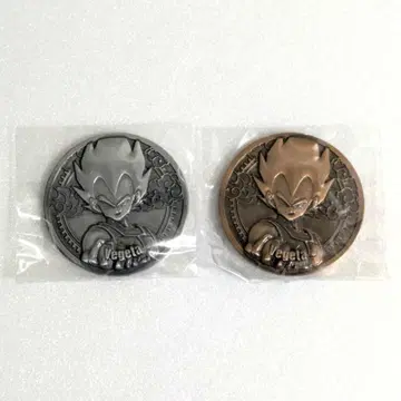 드래곤볼 Z 컬렉터블 메달 베지터 2개 세트