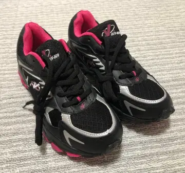 [ 미사용품 ] 스니커즈 신발 캐주얼 스포츠 블랙 핑크