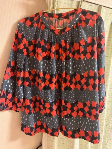 새상품 마리메꼬 블라우스 셔츠 42 marimekko