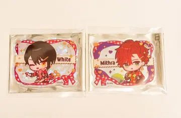 마호야쿠 화이트 미스라 아크릴 카드 크레이프