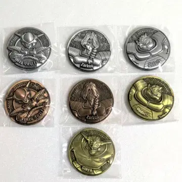 드래곤볼 Z 콜렉터블 메달 프리저 군 7개 세트