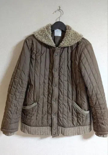 [경량] SPIN 충전솜 퀼팅 자켓 IDEAL 지퍼 브라운 L