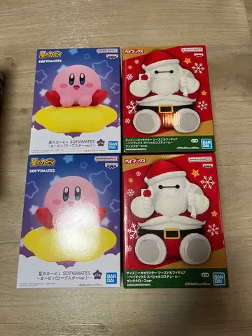 커비 베이맥스 산타 SOFYMATES 2체 세트