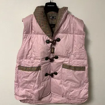 DAKS 워셔블 다운 판초 베스트