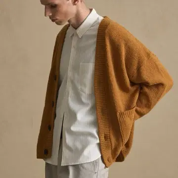 [ PUBLIC TOKYO ] 루프 파일 빅 가디건