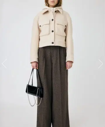 MOUSSY 컴팩트 숏코트