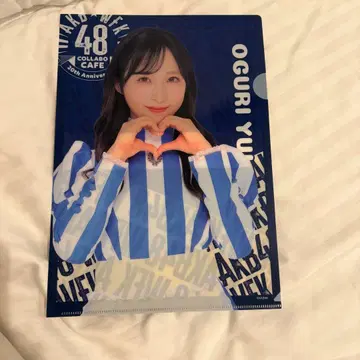 웬디즈 AKB 오구리 유이 클리어 파일