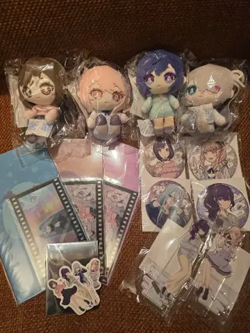 프로세카 미즈키 마후유 에나 미쿠 A상 봉제 인형 마스코트 하피 코복권